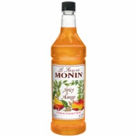 Monin Spicy Mango Syrup, 1 Liter -- 4 per case.