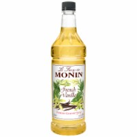 Monin French Vanilla Syrup, 1 Liter -- 4 per case.