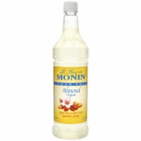 Monin Sugar Free Almond Gourmet Syrup, 1 Liter -- 4 per case.