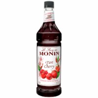 Monin Tart Cherry Syrup, 1 Liter -- 4 per case.