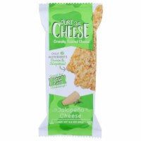 Just the Cheese Grab-N-Go Baked Cheese Bars Jalapeno Cheese, .08oz (Pack of 12)