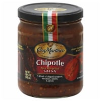 Casa Martinez Medium Chipotle Fire Roasted Salsa, 16 Oz (Pack of 6)