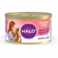 HALO Grain Free Natural Salmon Stew Wet Cat Food