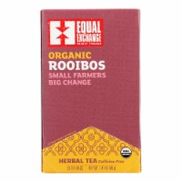 Equal Exchange Organic Rooibos Tea - Rooibos Tea - Case of 6 - 20 Bags
