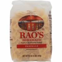 Rao's Homemade Farfalle , 16oz (Pack of 6)