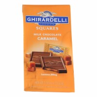 Ghirardelli Milk Chocolate Caramel Squares  - Case of 6 - 5.32 OZ
