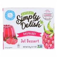 Simply Delish Raspberry Gelatin Dessert