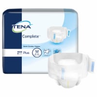 TENA Complete Adult Incontinence Brief M Moderate Absorbency 67320, Plus, 72 Ct