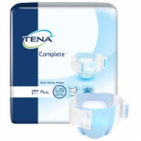 TENA Complete Adult Incontinence Brief L Moderate Absorbency 67330, Plus, 72 Ct