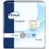 TENA Complete Adult Incontinence Brief XL Moderate Absorbency 67340, Plus, 72 Ct