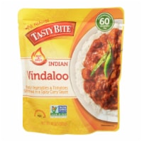 Tasty Bite Heat & Eat Indian Cuisine Entree - Hot & Spicy Vindaloo - Case of 6 - 10 oz