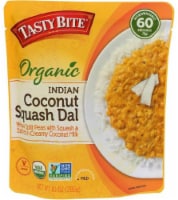 Tasty Bite Oragnic Indian Coconut Squash Dal Non GMO,10 oz (Pack of 6)