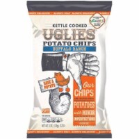 Uglies Kettle Cooked Potato Chips Buffalo Ranch Gluten Free, 6oz (Pack of 12)