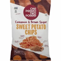 One Potato Two Potato Cinnamon & Brown Sugar Sweet Potato Chips  5.75oz (Pack of 12)