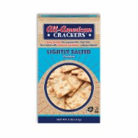 All- American Crackers Lightly Salted Crackers, 4oz (Pack of 6)