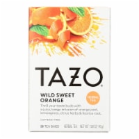 Tazo Tea Herbal Tea - Wild Sweet Orange - Case of 6 - 20 BAG