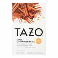 Tazo Tea Herbal Tea - Sweet Cinnamon Spice - Case of 6 - 20 BAG