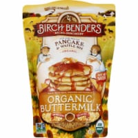 Birch Bender Pancake & Waffle Mix Organic Buttermilk , 16oz (Pack of 6)