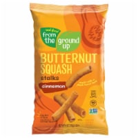 Real Food From The Ground Up Butternut Squash Stalks Cinnamon, 4. oz (Pack of 12)