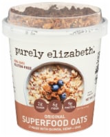 Purely Elizabeth Gluten Free Original Superfoods Oats Perspective: Main