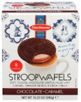 Daelmans StroopWafels Chocolate-Caramel Jumbo Box 10.23 OZ (Pack of 8)