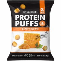 Shrewd Food Protein Puffs Baked Cheddar, .74 oz (Pack of 16)