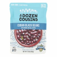 A Dozen Cousins Ready to Eat Cuban Black Beans