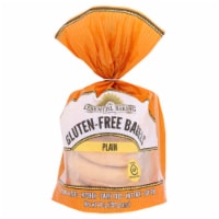 The Essential Baking Company Gluten Free Bagels Plain, 14oz(Pack of 6)