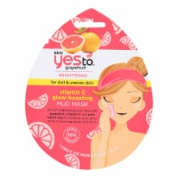 Yes To - Grapefruit - Vitamin C Glow-Boosting Mud Mask-Brightening-Case of 6-0.33 fl oz.