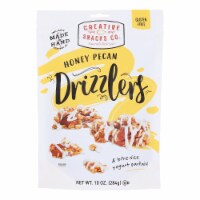 Creative Snacks - Drizzlers - Honey Pecan - Case of 6 - 10 oz.