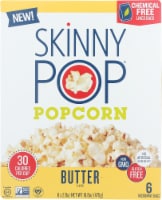 Skinny Pop Popcorn Butter Micro Bag, 16.8 oz (Pack of 6)