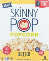 Skinny Pop Popcorn Butter Micro Bag, 16.8 oz (Pack of 6)