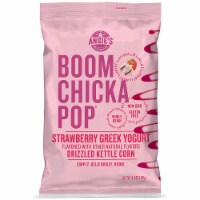 Angie's Strawberry Greek Yogurt Drizzled Kettle Corn Popcorn, 4.5 oz (Pack of 12)