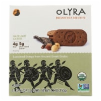 Olyra - Biscuit Hazelnut Carob - Case of 6 - 5.3 OZ