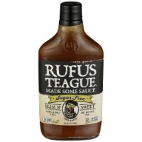 Rufus Teague Gluten Free Sugar Free Slim n' Sweet BBQ Sauce, 12 oz [Pack of 6]