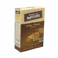 Back to Nature Crispy Wheat Cracker, 8 Ounce -- 6 per case.