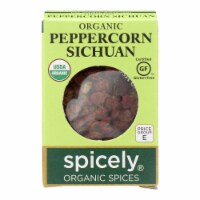 Spicely Organics - Organic Peppercorn - Sichuan - Case of 6 - 0.2 oz.