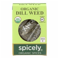 Spicely Organics - Organic Dill Weed - Case of 6 - 0.1 oz.