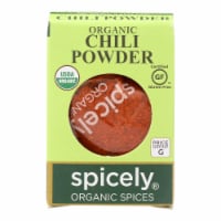 Spicely Organics - Organic Chili Powder - Case of 6 - 0.45 oz.