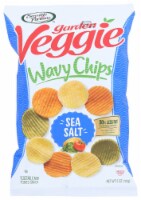 Sensible Portions Garden Veggie Wavy Chips Sea Salt, 5oz (Pack of 12)