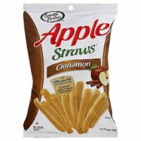 Sensible Portions Cinnamon Apple Straws, 6 OZ (Pack of 12)