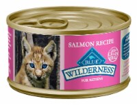 Blue Buffalo Wilderness Salmon Recipe Wet Kitten Food Perspective: Main