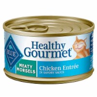 Blue Buffalo  Healthy Gourmet® Meaty Morsels Cat Food   Chicken Entree Perspective: Main