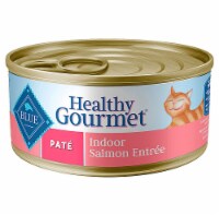 Blue Buffalo Healthy Gourmet® Pate Indoor Cat Food Salmon Entree Perspective: Main