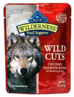 Blue Buffalo Wilderness Wild Cuts Dog Trail Toppers Salmon in Gravy Perspective: Main