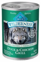 Blue Buffalo Wilderness Duck & Chicken Grill Wet Dog Food Perspective: Main