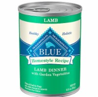 Blue Buffalo Homestyle Recipe Lamb with Garden Vegetables Wet Dog Food Perspective: Main