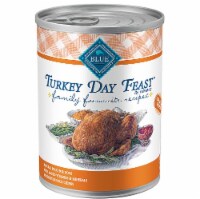 Blue Buffalo Family Favorite Recipes Turkey Day Feast in Gravy Natural Dog Food Perspective: Main