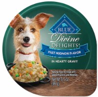 Blue Buffalo  Divine Delights® Natural Food in Hearty Gravy For Dogs  Small Breed   Filet Mignon Perspective: Main