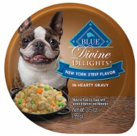 Blue Buffalo  Divine Delights® Natural Food in Hearty Gravy For Dogs  Small Breed   New York Strip Perspective: Main